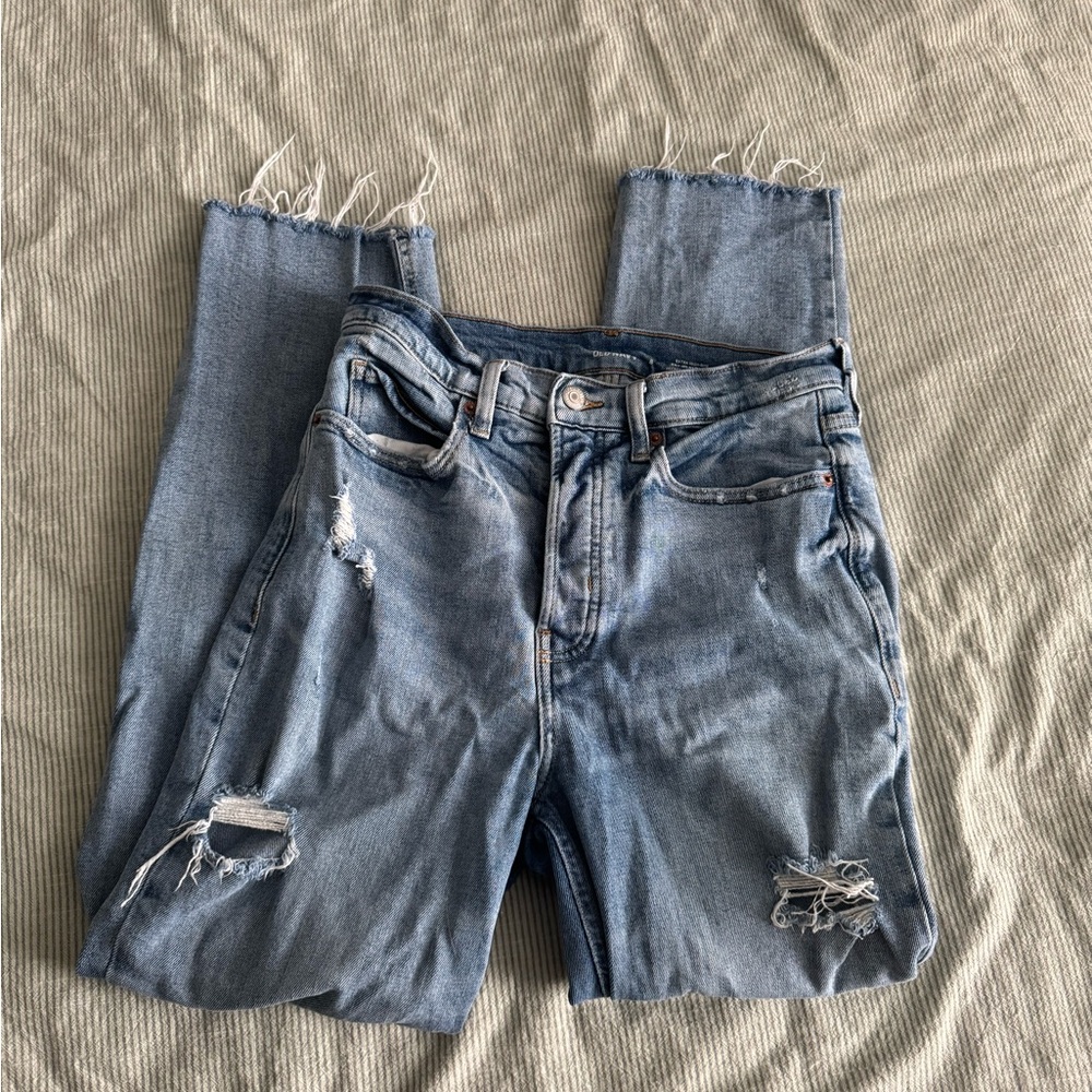 Old Navy Women's Straight Leg Jeans 8